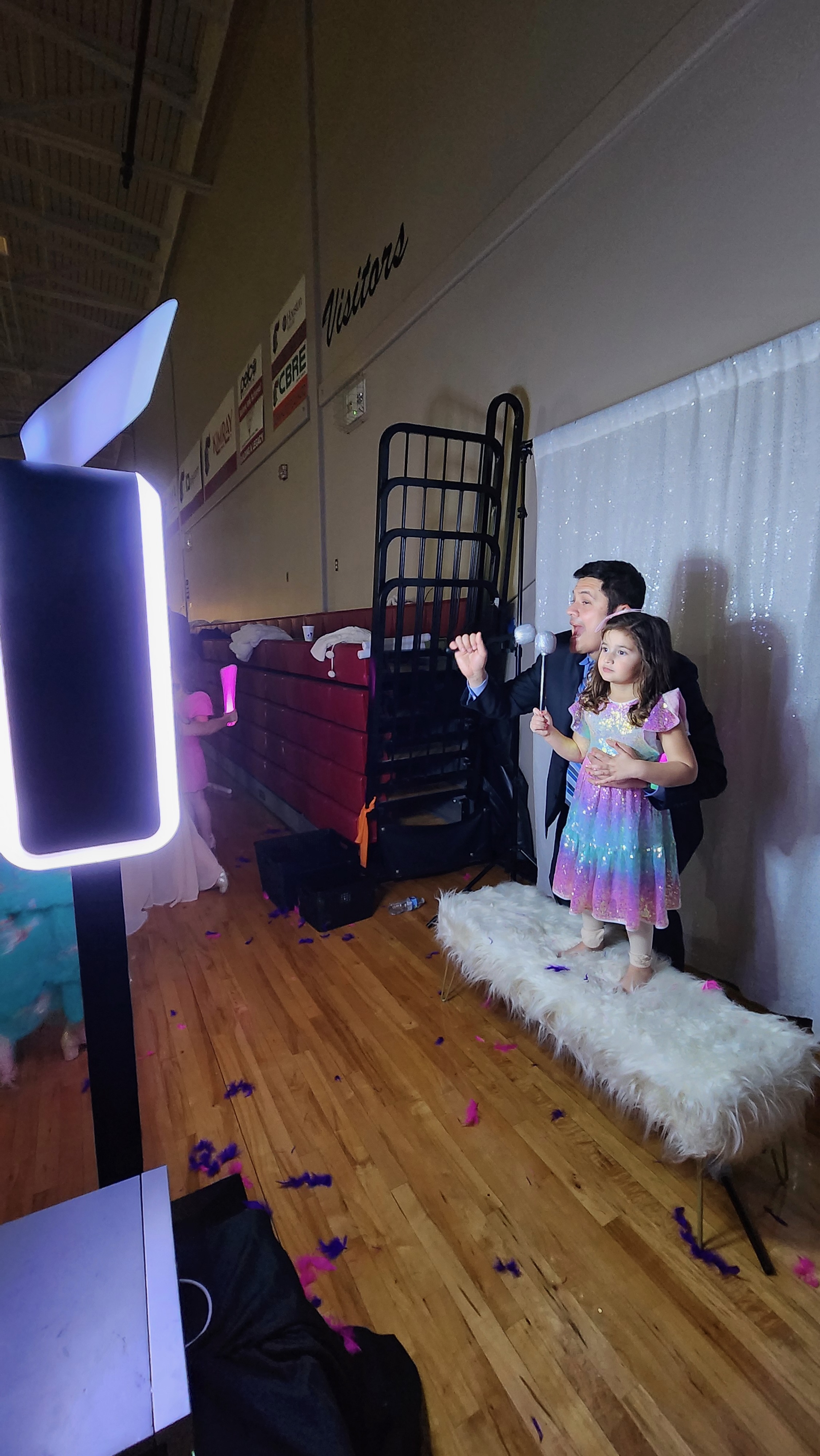 Daddy daughter dance photo booth in Oklahoma City